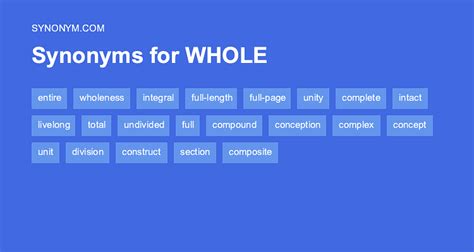 as for synonym|synonyms for as a whole.
